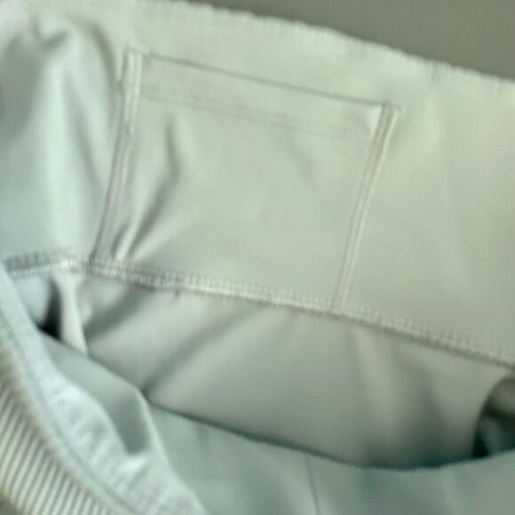 Vuori Women's Light Blue High-Waisted Ribbed Studio Leggings Soft Cloud Size L - Picture 12 of 16